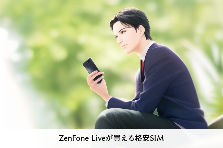 ZenFone Liveが買える格安SIM