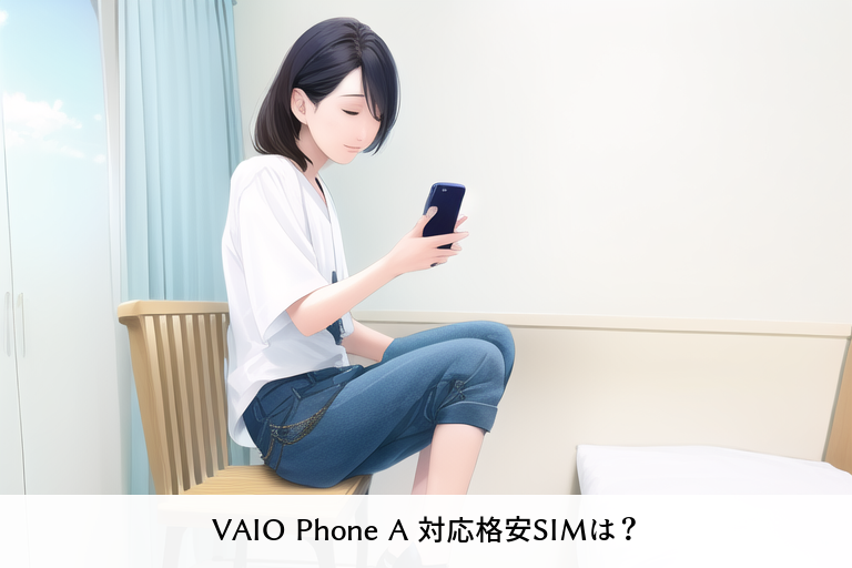 VAIO Phone A 対応格安SIMは？