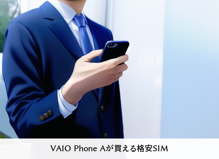 VAIO Phone Aが買える格安SIM