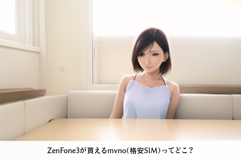 ZenFone3が買えるmvno（格安SIM）ってどこ？